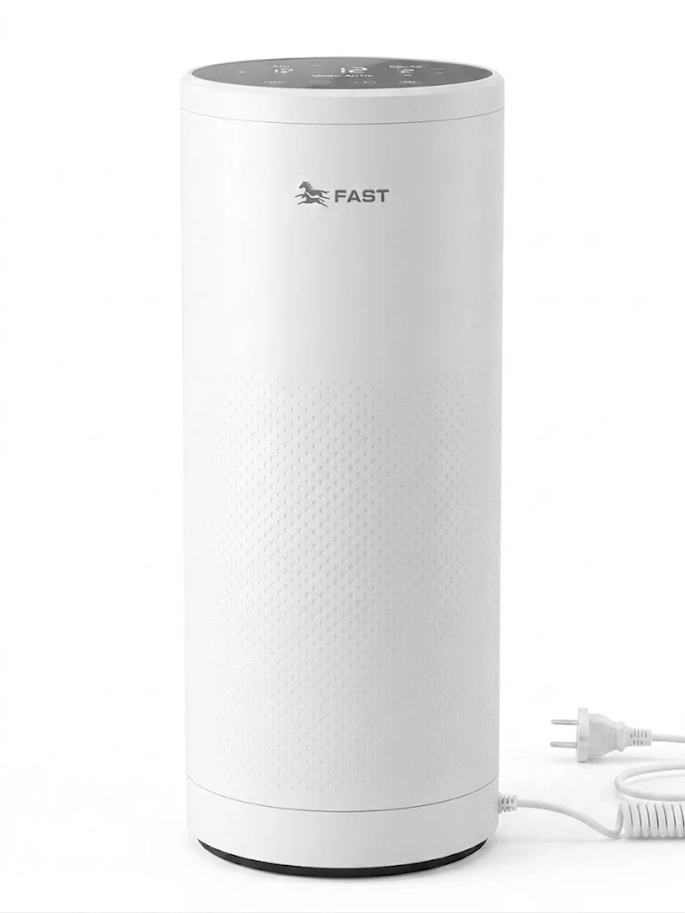 Fast Air Purifier with Negative Ion & HEPA Filter — Pure, Fresh Air for Spaces Up to 50m²