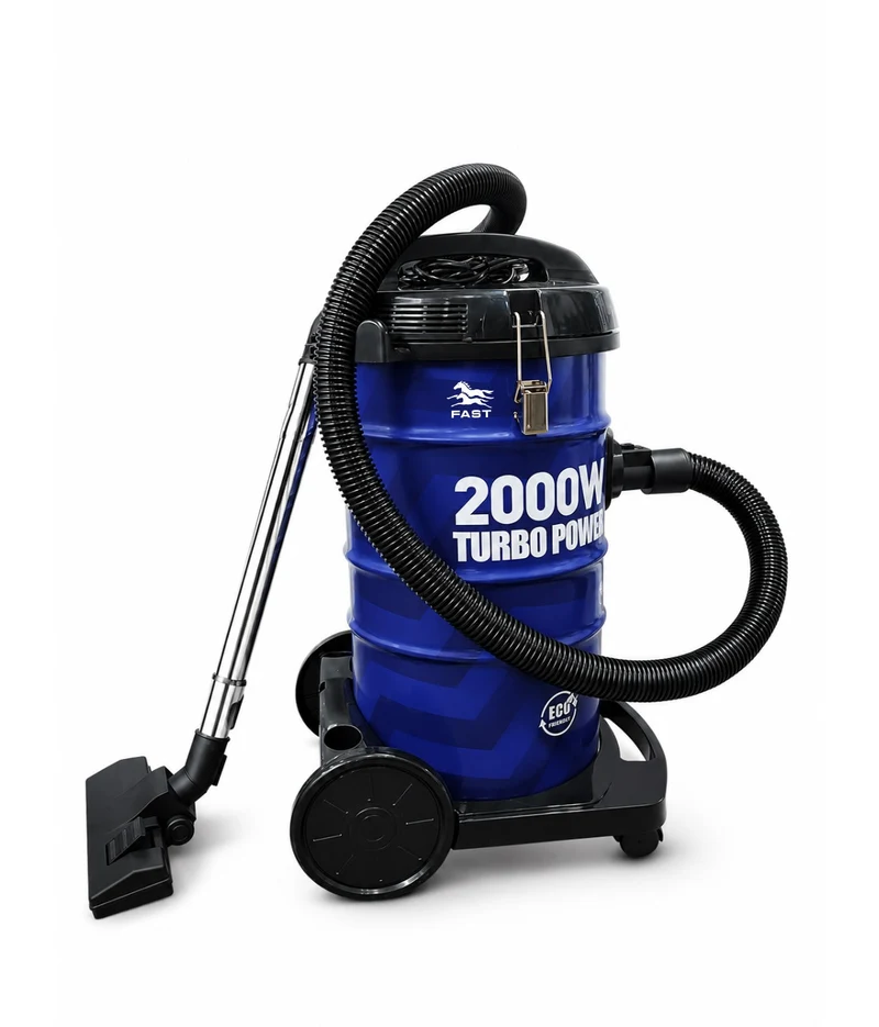Fast 29L Heavy-Duty Drum Vacuum Cleaner