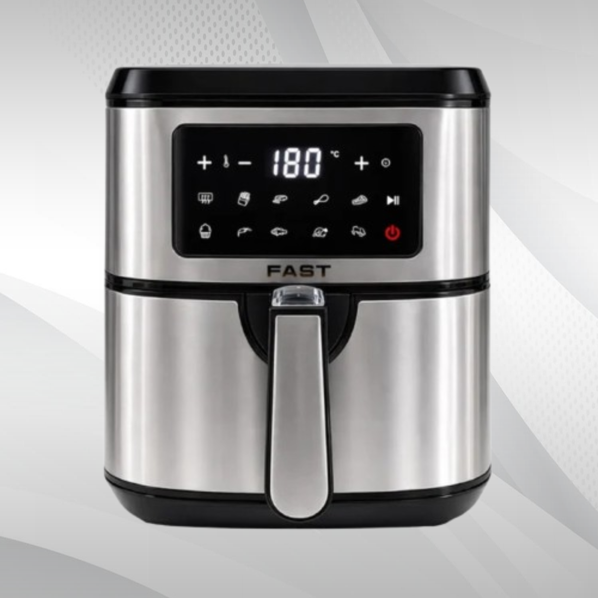 Fast HFP55 9.2 Liters Digital Air Fryer – Smart Touch Oil-Free Fryer | 1400-1700W Rapid Air Technology